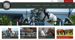Desktop Screenshot of horseofbelgium.com